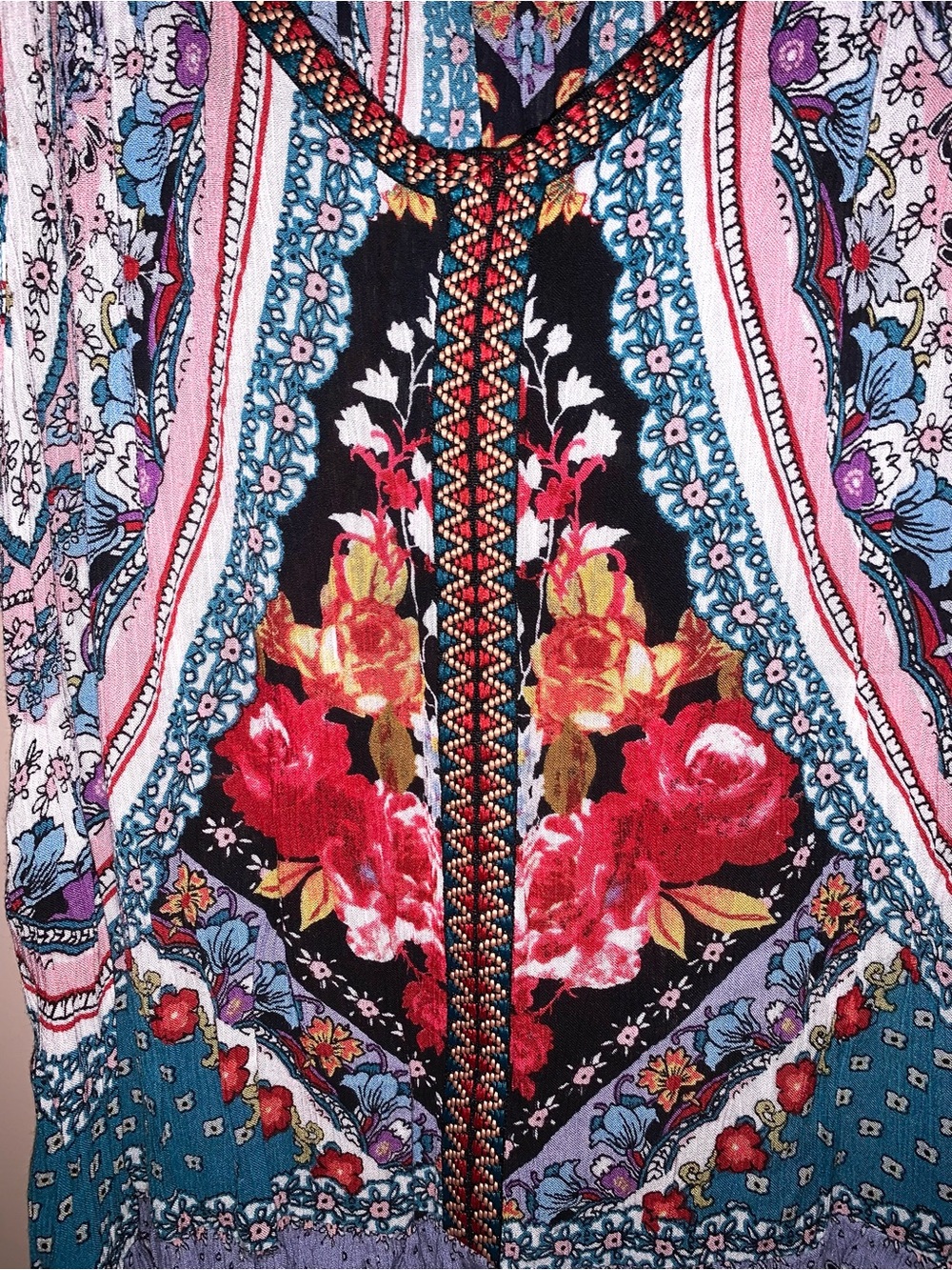 Bila Multicolor Bohemian Tank Top - Picture 5 of 6